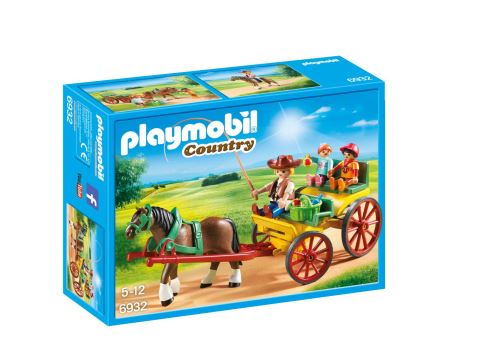 Playmobil Country 6932 Calèche avec attelage État correct - Playmobil reconditionné disponible sur Fnac