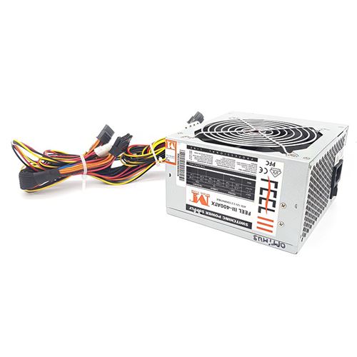 Alimentation PC Modecom Feel III-400ATX 400W ATX PCI-E SATA MOLEX État correct - N/A reconditionné disponible sur Fnac