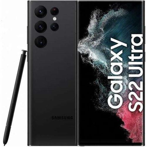 Smartphone Samsung galaxy s22 ultra noir 6.8 pouces RAM 8 Go stockage 128 Go État correct - N/A reconditionné disponible sur Fnac