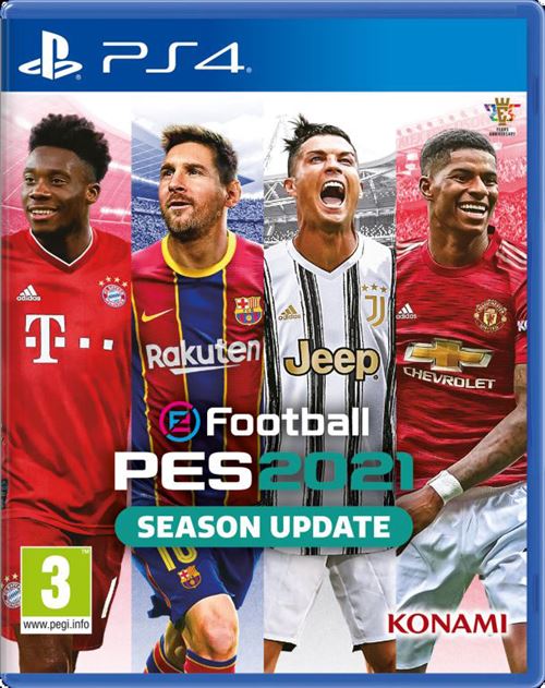 eFootball PES 2021 PS4 État correct - Konami reconditionné disponible sur Fnac