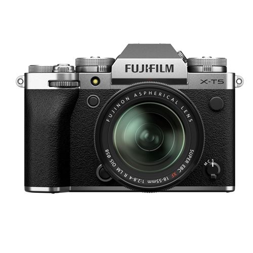 Appareil photo hybride Fujifilm X-T5 Argent + Objectif XF 18-55mm f/2.8-4 R LM OIS État correct - Fujifilm reconditionné disponible sur Fnac
