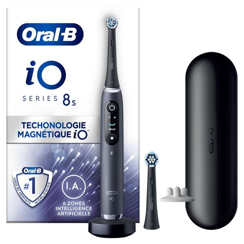 Brosse à dents électrique Oral-B iO 8S Noir État correct - Oral-B reconditionné disponible sur Fnac