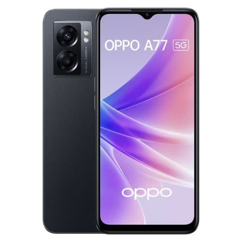 Acheter Smartphone Oppo A77 5G CPH2339 6.5'' HD MediaTek Dimensity 810 4Go 64Go Android 12 Noir État correct - 118,00 € Smartphone Oppo A77 5G CPH2339 6.5'' HD MediaTek Dimensity 810 4Go 64Go Android 12 Noir État correct - N/A reconditionné disponible sur Fnac