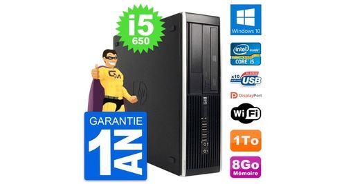 Acheter Pc hp 8100 elite sff intel core i5-650 ram 8go disque dur 1to windows 10 wifi État correct - 308,00 € Pc hp 8100 elite sff intel core i5-650 ram 8go disque dur 1to windows 10 wifi État correct - N/A reconditionné disponible sur Fnac