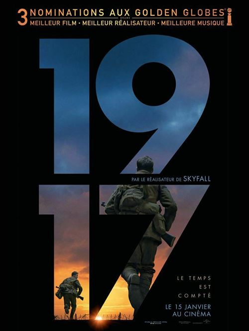 1917 / Sam Mendes - 2020 - George MacKay, Dean-Charles Chapman - 40x60cm - Affiche de cinéma originale pliée État correct - N/A reconditionné disponible sur Fnac