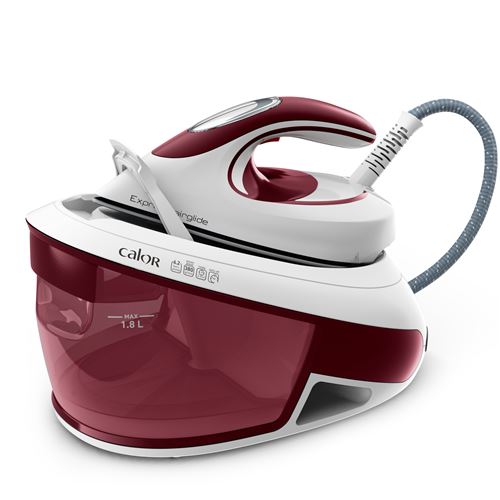 Centrale vapeur Calor Express Airglide SV8026C0 2800 W Blanc et Bordeaux État correct - Calor reconditionné disponible sur Fnac