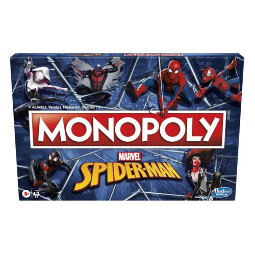 Jeu classique Hasbro Gaming Monopoly Spiderman Exclusivité Fnac État correct -  reconditionné disponible sur Fnac