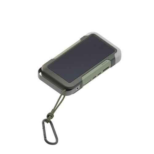 Batterie externe solaire avec lampe torche Xmoove Pocket 16000 mAh USB-C Noir et vert État correct - N/A reconditionné disponible sur Fnac
