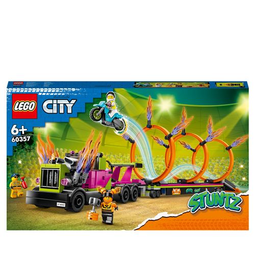 Acheter LEGO® City 60357 Le défi de cascade Les cercles de feu État correct - 89,99 € LEGO® City 60357 Le défi de cascade Les cercles de feu État correct - Lego City reconditionné disponible sur Fnac