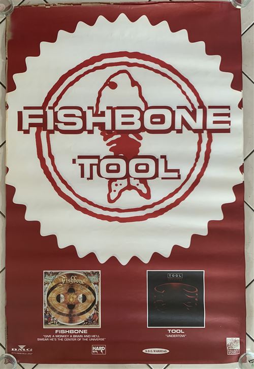 Acheter TOOL - French Tour with FISHBONE 1993 - 80x120cm - Affiche État correct - 129,99 € TOOL - French Tour with FISHBONE 1993 - 80x120cm - Affiche État correct - N/A reconditionné disponible sur Fnac