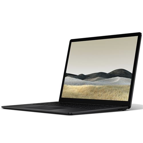 Microsoft Surface Laptop 3 - Intel Core i5 - 1035G7 / 1.2 GHz - Win 10 Pro - Iris Plus Graphics - 8 Go RAM - 256 Go SSD NVMe - 13.5"" écran tactile 2256 x 1504 - Wi-Fi 6 - noir mat - clavier : Français - commercial État correct - Microsoft reconditionné disponible sur Fnac