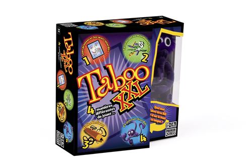 Acheter Jeu de culture générale Hasbro Taboo XXL État correct - 22,40 € Jeu de culture générale Hasbro Taboo XXL État correct - Hasbro reconditionné disponible sur Fnac