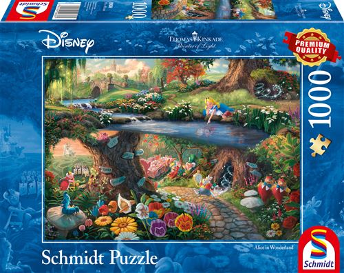 Puzzle 1000 pièces Schmidt Disney Alice au Pays des Merveilles État correct - N/A reconditionné disponible sur Fnac