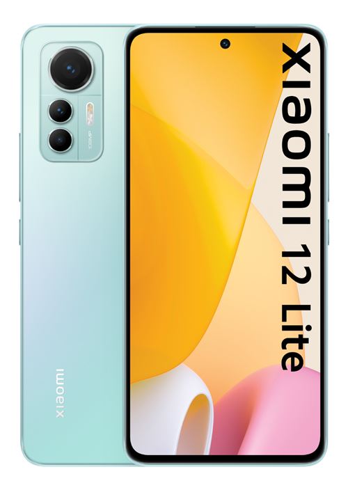 Smartphone Xiaomi 12 Lite 6,55"" 5G Double nano SIM 128 Go Vert État correct - Xiaomi reconditionné disponible sur Fnac