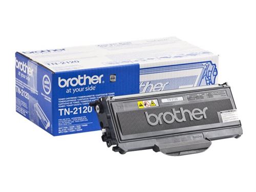 Brother tn-2120 toner laser 2600pages noir cartouche toner et laser tn2120 État correct - Brother reconditionné disponible sur Fnac