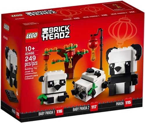 Acheter LEGO® BrickHeadz™ 40466 Les pandas du Nouvel An chinois État correct - 54,99 € LEGO® BrickHeadz™ 40466 Les pandas du Nouvel An chinois État correct - N/A reconditionné disponible sur Fnac