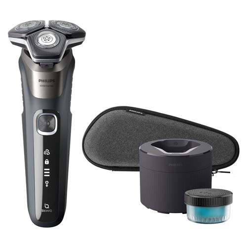 Rasoir homme Philips Séries 5000 S5887/50 9 W Gris carbone État correct - Philips reconditionné disponible sur Fnac