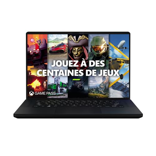 PC Portable Gaming Asus ROG Zephyrus M16-GU604VY-NM8W 16"" G-SYNC QHD+ 240Hz Intel Core i9 64 Go RAM 2 To SSD Nvidia GeForce RTX 4090 Noir - État correct Asus sur Fnac