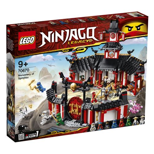 LEGO® Ninjago 70670 Le monastère de Spinjitzu État correct - LEGO Ninjago reconditionné disponible sur Fnac