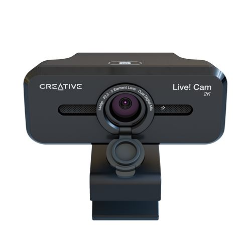 Webcam Creative Live! Cam Sync V3 QHD 2K Noir État correct - Creative reconditionné disponible sur Fnac