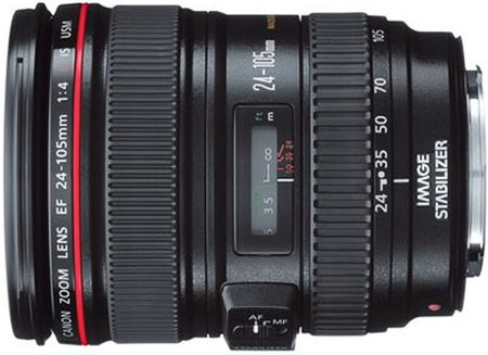 Objectif reflex Canon EF 24 - 105 mm f/4.0 L IS USM État correct - Canon reconditionné disponible sur Fnac