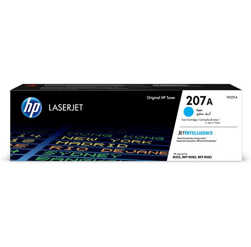 Toner HP 207a Cyan État correct - Hewlett-Packard reconditionné disponible sur Fnac