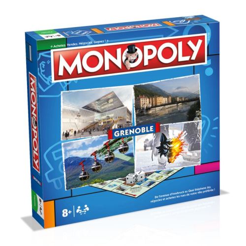 Jeu de société Monopoly Grenoble édition 2019 État correct - Monopoly reconditionné disponible sur Fnac