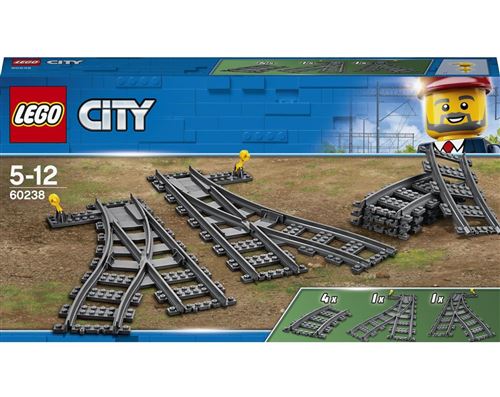 Acheter LEGO® City Trains 60238 Les Aiguillages État correct - 30,15 € LEGO® City Trains 60238 Les Aiguillages État correct - Lego reconditionné disponible sur Fnac