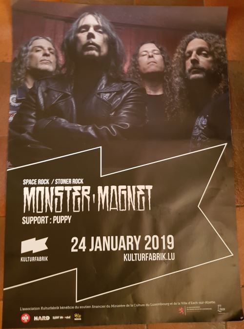 Monster Magnet - Tour 2019 - AFFICHE État correct - N/A reconditionné disponible sur Fnac