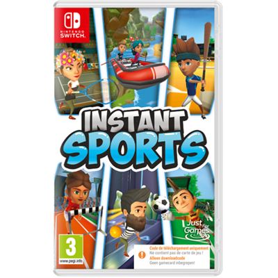Instant Sport Code in a box Nintendo Switch État correct - Just for Games reconditionné disponible sur Fnac