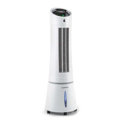Klarstein Skyscraper Ice Rafraichisseur d'air et ventilateur - 3 vitesses - Réservoir 6L - Blanc État correct - Klarstein reconditionné disponible sur Fnac