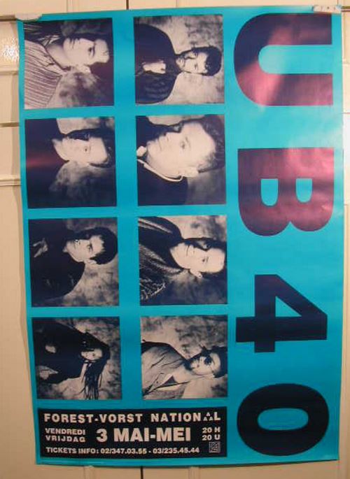 UB 40 - 67x97 cm - AFFICHE / POSTER État correct - N/A reconditionné disponible sur Fnac