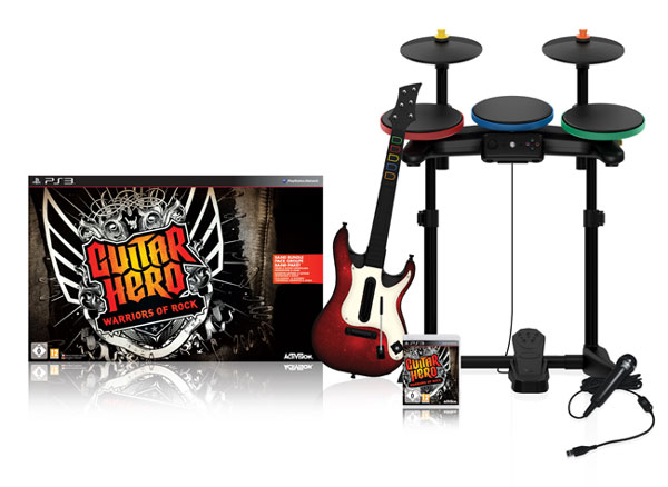 Guitar Hero : Warriors of Rock Super Bundle PS3 État correct - Activision Blizzard reconditionné disponible sur Fnac