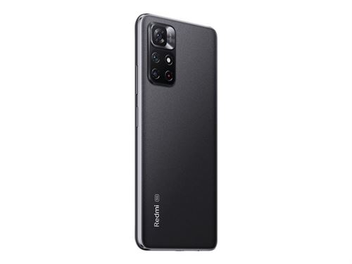 Xiaomi Redmi Note 11S 5G - 5G smartphone - double SIM - RAM 6 Go / Mémoire interne 128 Go - microSD slot - 6.6"" - 2400 x 1080 pixels (90 Hz) - 3 x caméras arrière 50 MP, 8 MP, 2 MP - front camera 13 MP - noir minuit État correct - N/A reconditionné disponible sur Fnac