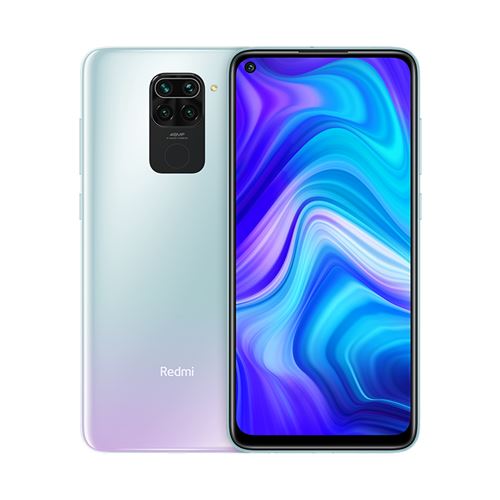 Xiaomi Redmi Note 9 - 4G smartphone - double SIM - RAM 4 Go / Mémoire interne 128 Go - microSD slot - Écran LCD - 6.53"" - 2340 x 1080 pixels - 4x caméras arrière 48 MP, 8 MP, 2 MP, 2 MP - front camera 13 MP - blanc polaire État correct - Xiaomi reconditionné disponible sur Fnac