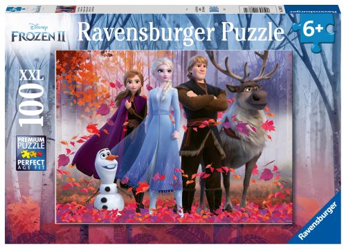 Puzzle 100 pièces XXL Ravensburger La Reine des Neiges 2 Magie Forêt Disney État correct - Ravensburger reconditionné disponible sur Fnac
