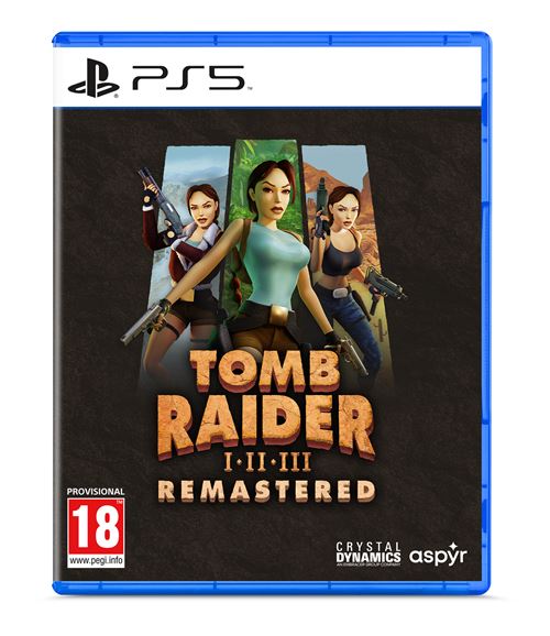 Tomb Raider I-III Remastered Starring Lara Croft PS5 État correct - Flashpoint Germany GmbH reconditionné disponible sur Fnac