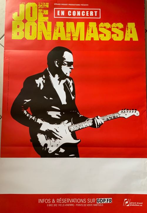 Acheter Joe BONAMASSA - En Concert 2019 - AFFICHE État correct - 14,99 € Joe BONAMASSA - En Concert 2019 - AFFICHE État correct - N/A reconditionné disponible sur Fnac