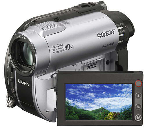 Sony Handycam DCR-DVD110E - Caméscope - 800 KP - 40x zoom optique - Carl Zeiss - DVD État correct - Sony reconditionné disponible sur Fnac