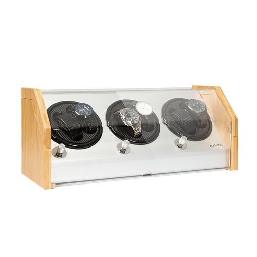 Tourne-montre Garonne 6 - 3 plateaux tournants - 6 montres - 3 vitesses - 4 modes - bambou État correct - N/A reconditionné disponible sur Fnac