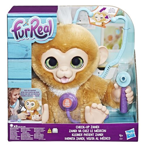 Acheter Peluche Furreal Zandi le bébé singe va chez le médecin État correct - 68,39 € Peluche Furreal Zandi le bébé singe va chez le médecin État correct - FurReal reconditionné disponible sur Fnac