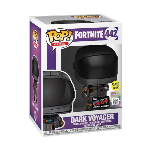 Figurine Funko Pop Games Fortnite Dark Voyager Brillant dans le noir Exclusivité Fnac État correct - Funko reconditionné disponible sur Fnac