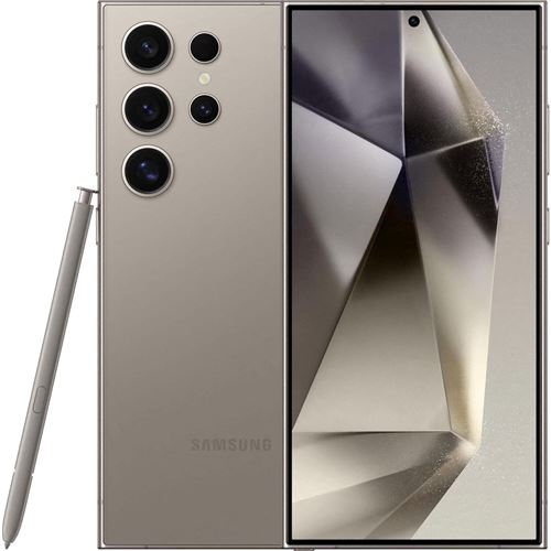 Smartphone Samsung Galaxy S24 Ultra 5G (dual sim) 6,8"" 256 Go Gris Reconditionné Premium par Samsung État correct - N/A reconditionné disponible sur Fnac