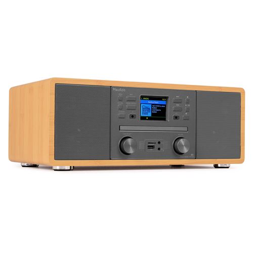 Audizio Avola - Radio Internet Wi-Fi BT sans fil DAB/FM + Lecteur CD | Finition Bambou État correct - N/A reconditionné disponible sur Fnac