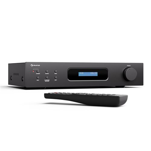 Acheter Amplificateur HiFi Stéréo Auna 2x60W Bluetooth Radio DAB+ CD/DVD - Chaine HiFi home cinéma - Noir État correct - 122,99 € Amplificateur HiFi Stéréo Auna 2x60W Bluetooth Radio DAB+ CD/DVD - Chaine HiFi home cinéma - Noir État correct - N/A reconditionné disponible sur Fnac