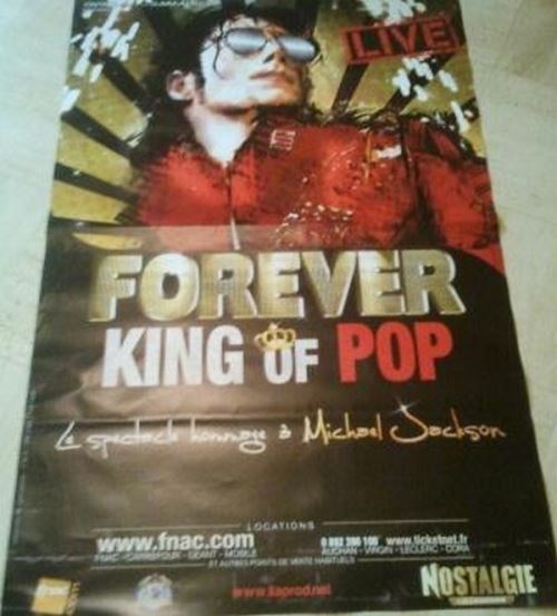 Michael JACKSON - 77x118 cm - AFFICHE / POSTER État correct - N/A reconditionné disponible sur Fnac