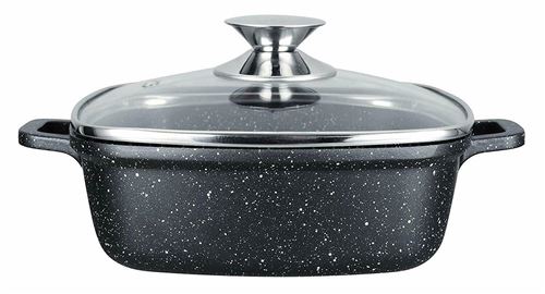 Marmite faitout carré 32 cm en pierre, induction, antiadhésive, Kamberg État correct - N/A reconditionné disponible sur Fnac