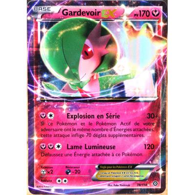 carte Pokémon 78/114 Gardevoir EX 170 PV - État correct Pokémon sur Fnac