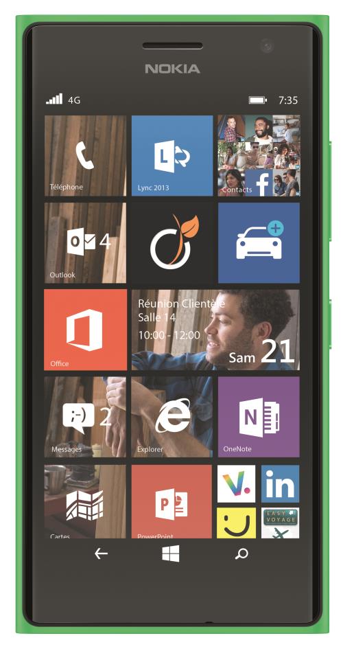 Nokia Lumia 735 Vert 8 Go État correct - Nokia reconditionné disponible sur Fnac