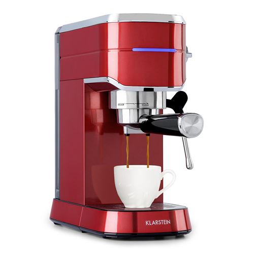 Acheter Machine à expresso - Klarstein - 1450W - Pression 20 bars - Rouge État correct - 143,99 € Machine à expresso - Klarstein - 1450W - Pression 20 bars - Rouge État correct - N/A reconditionné disponible sur Fnac